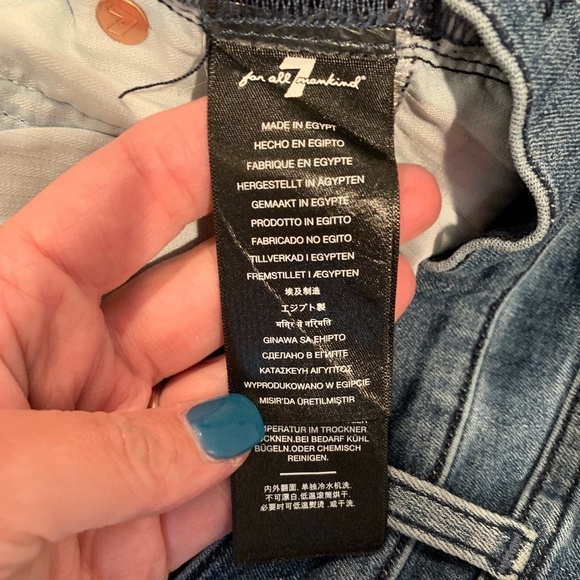 7 For All Mankind Ankle Gwenevere size 26 NWT - Picture 6 of 10